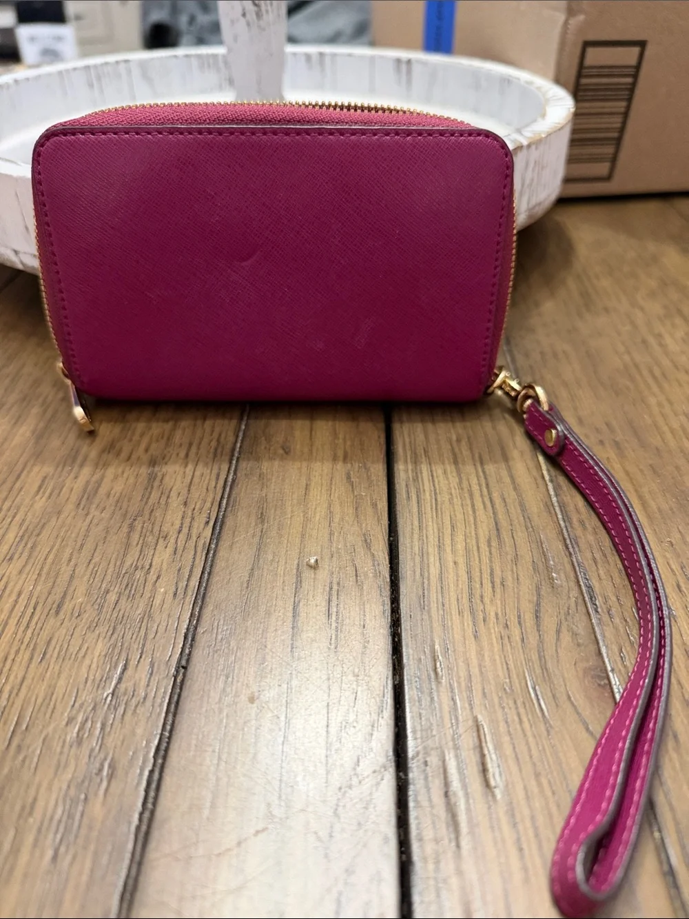 Michael Kors Fuchsia Wristlet Wallet